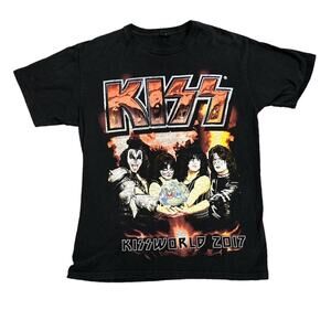 Kissworld in hands 17 t shirt